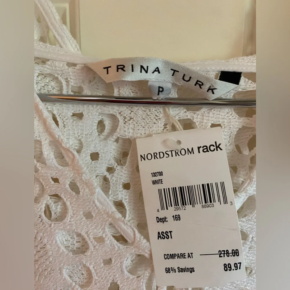 Trina Turk crochet hoodie - Picture 4 of 10